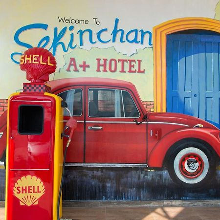 A+ Boutique Hotel Sekinchan Buitenkant foto