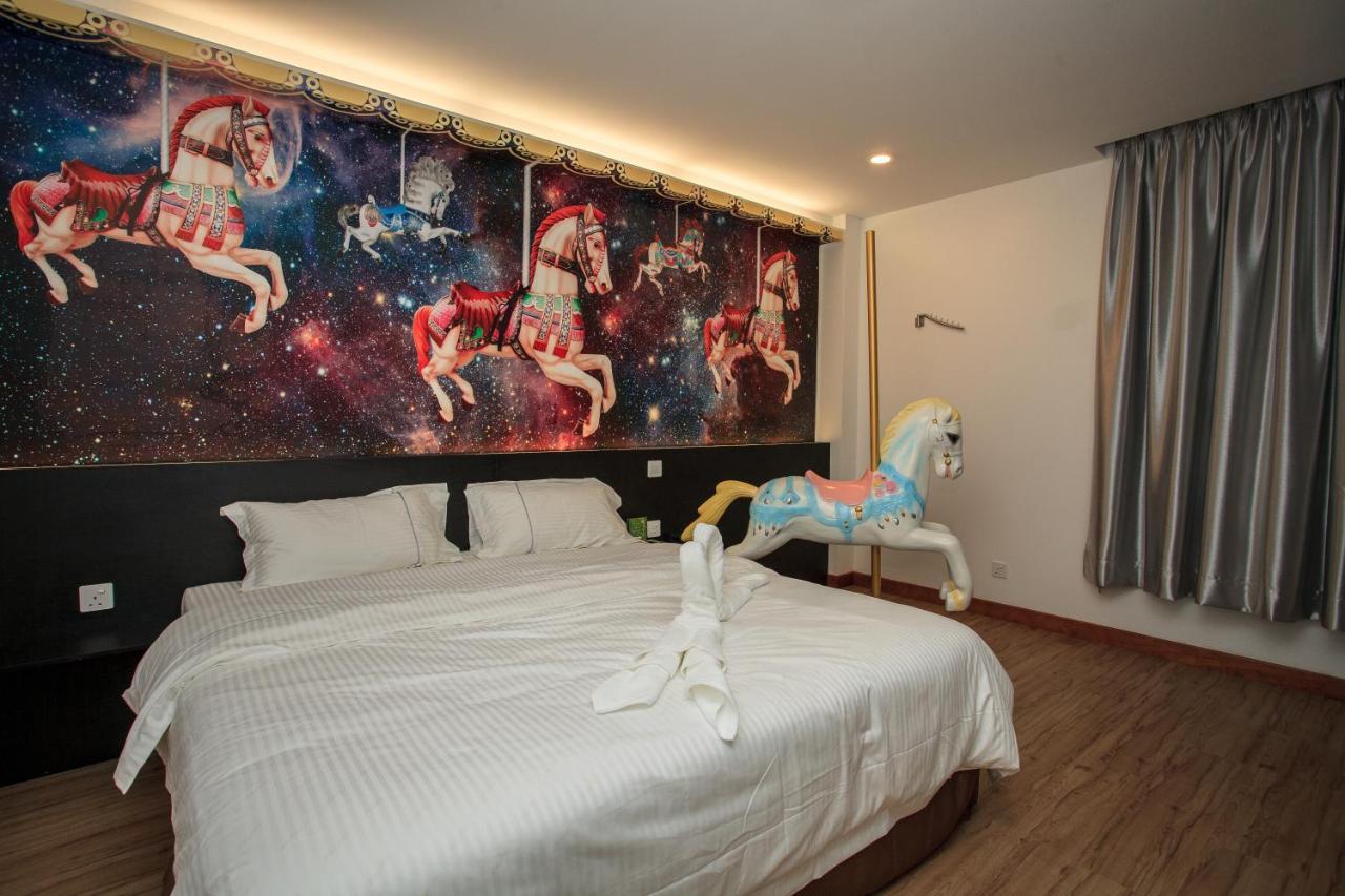 A+ Boutique Hotel Sekinchan Buitenkant foto